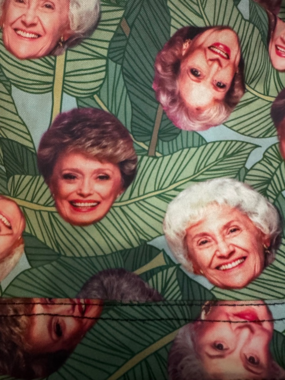 Bioworld Golden Girls Tropical Print Backpack - Picture 5 of 5